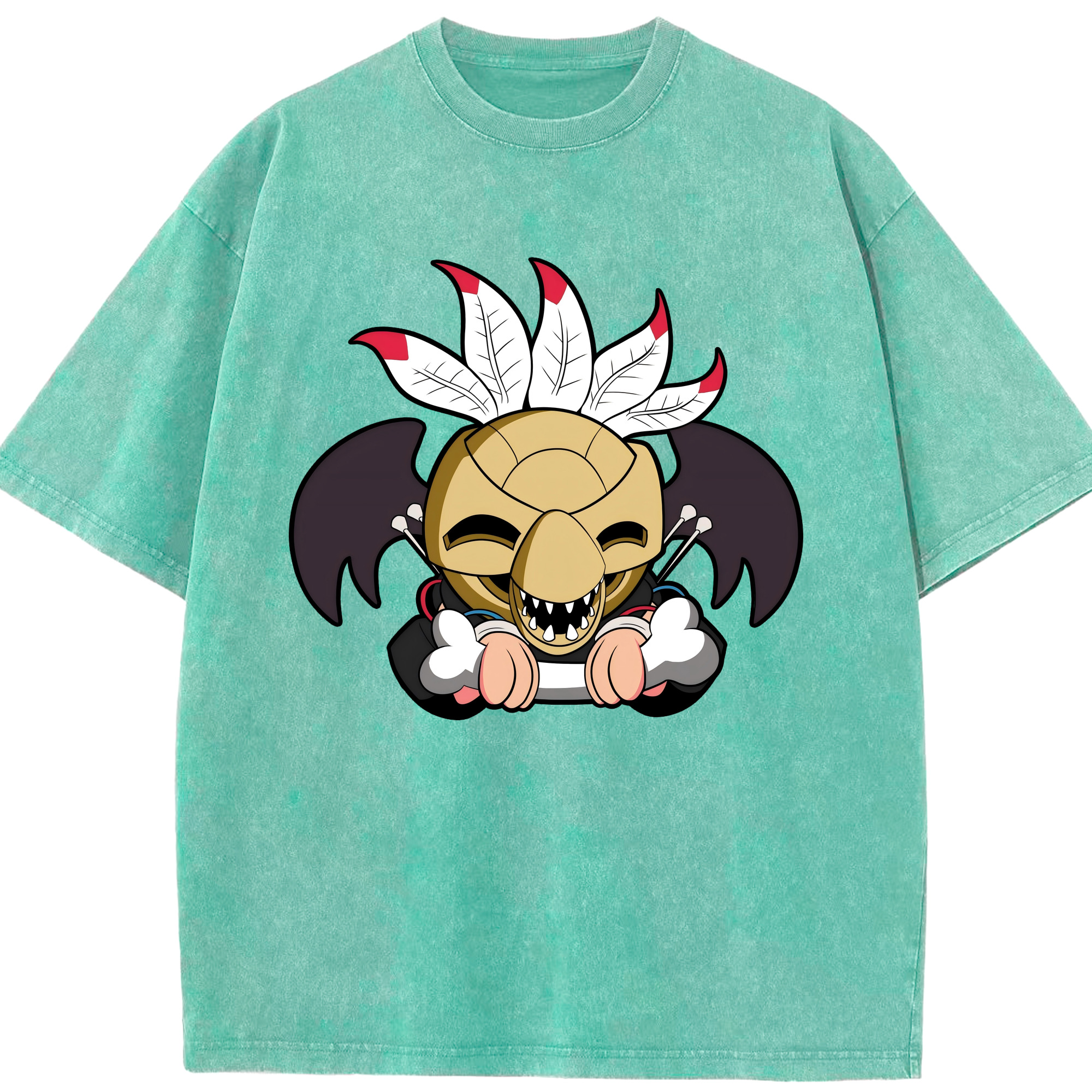 （画像用） ジョジョの奇妙な冒険 JoJo's Bizarre Adventure 綿100% ヴィンテージ風 半袖Tシャツ（フロントプリント）